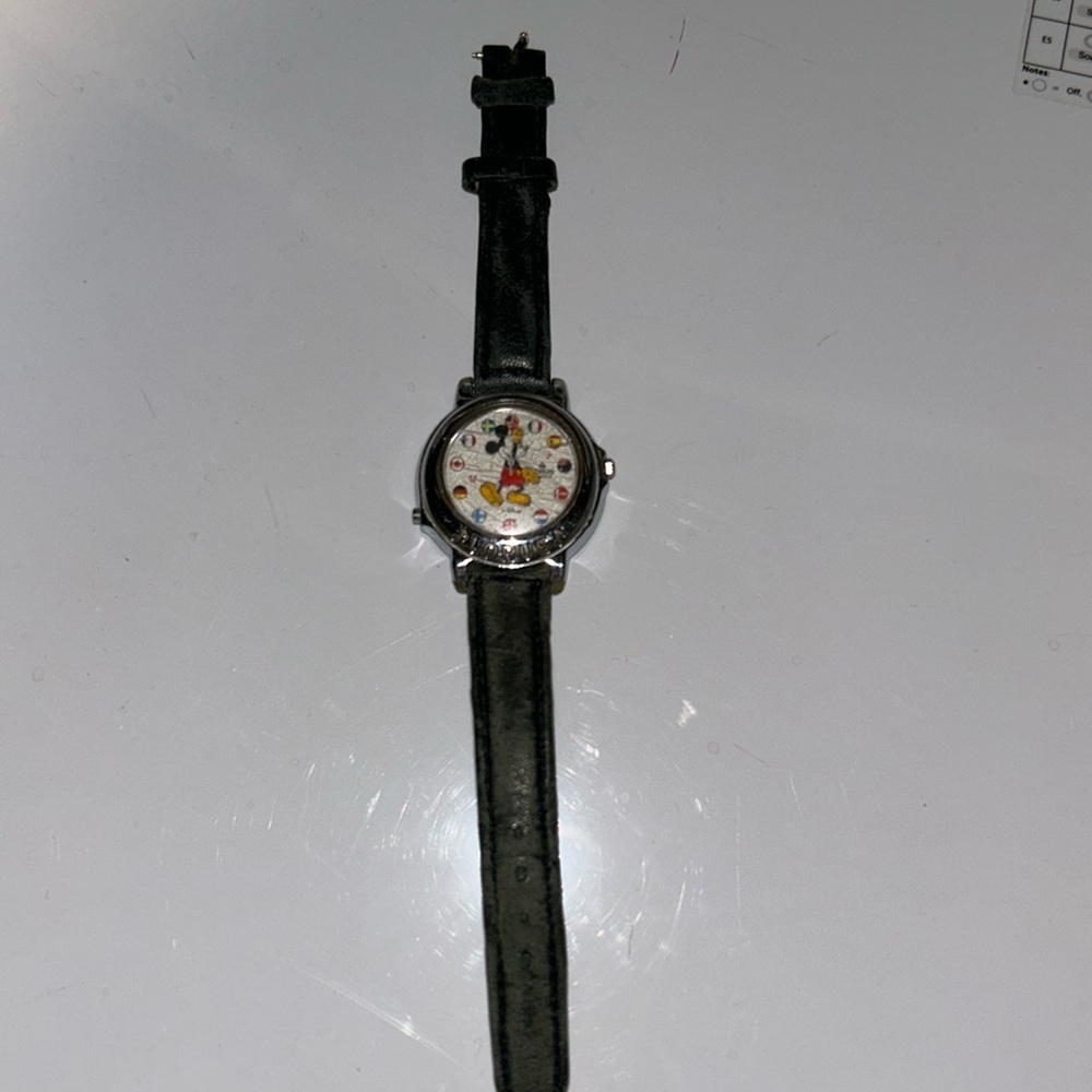 Musical Lorus Mickey Mouse World Flag Watch